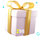 Receba seus bônus de boas-vindas no Z98